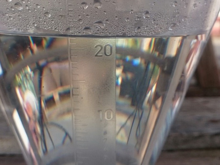 Los pluviómetros del municipio sexitano acumulan en las últimas 48 horas entre 20 y 25 litros / m2 